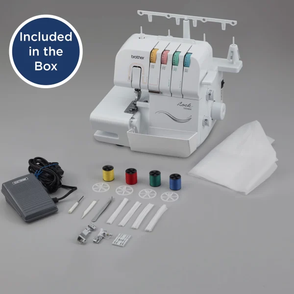 Brother 1034DX Easy-to-Use 3 or 4 Thread Serger with Color Coded Thread Guides - Image 5