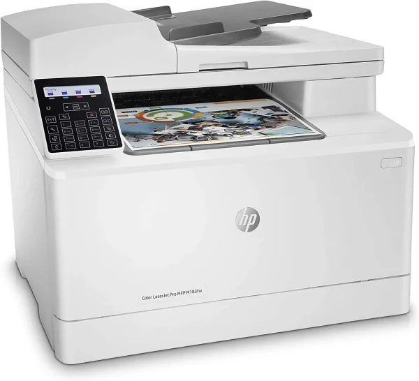 Restored HP Laserjet Pro M183FW All-in-One Wireless Laser Printer 16ppm Auto-On/Off (Refurbished) - Image 7