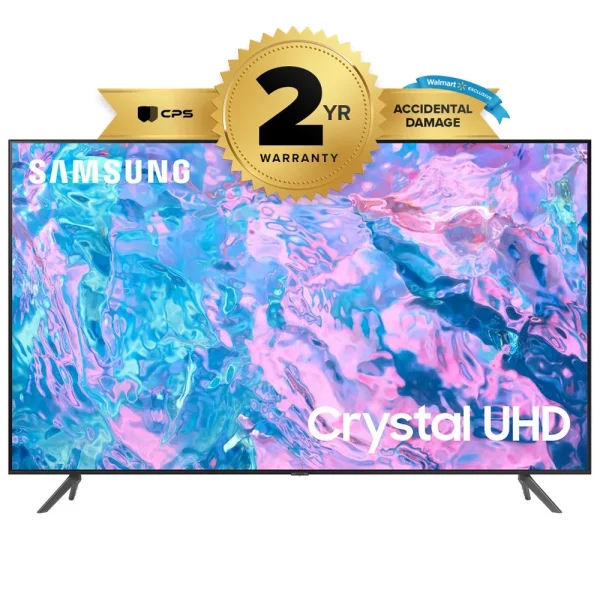 Samsung 43 Crystal 4K UHD Smart 2023 TV CU7000 series with Motion Xcelerator & PurColor + 2 YR Accidental Warranty