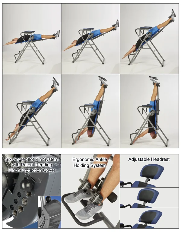 Innova ITP1000 12-in-1 Inversion Table with Power Tower Workout Station - Image 4