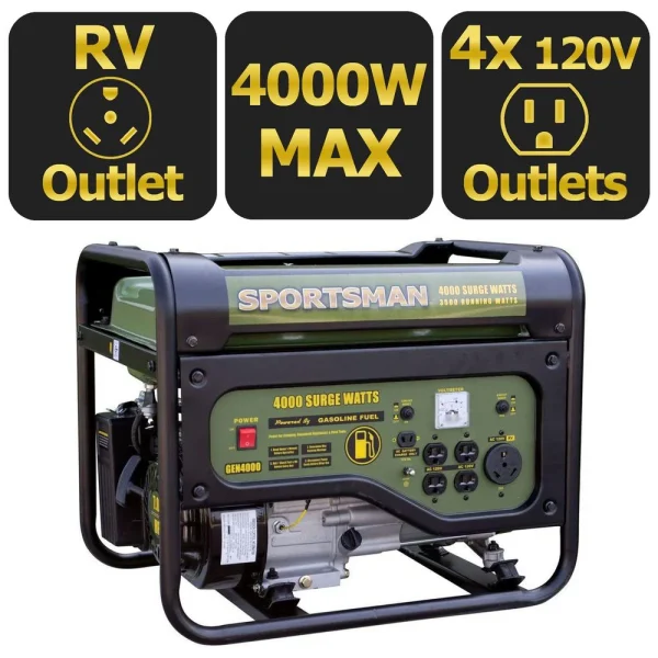 Sportsman Gasoline 4000W Portable Generator - Image 3