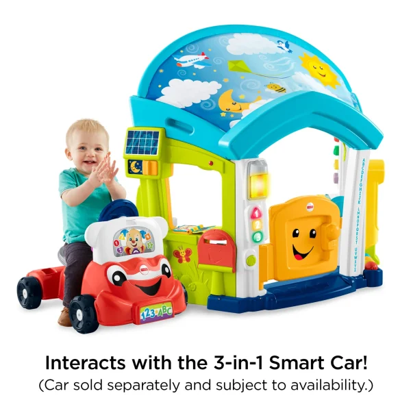 Fisher-Price Laugh & Learn Playhouse Educational Toy for Babies & Toddlers, Smart Learning Home - Image 11