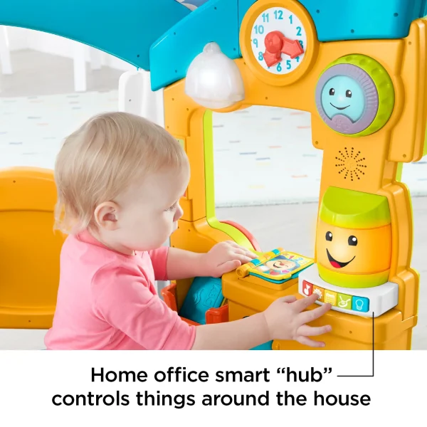 Fisher-Price Laugh & Learn Playhouse Educational Toy for Babies & Toddlers, Smart Learning Home - Image 6