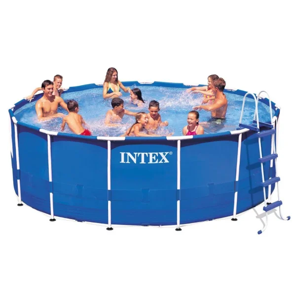 Intex Metal Frame Pool Set, 15-Feet by 48-Inch (Older Model) - Image 2