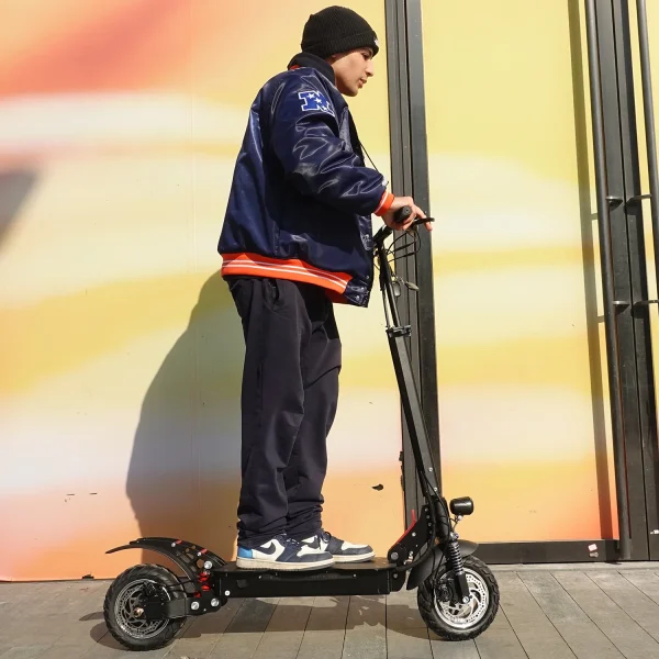 AJOOSOS X750 Electric Scooter, 1300W Powerful Motor, 35 mph Max Speed, 40 Miles Long Range, Foldable Electric Scooter Adults - Image 8