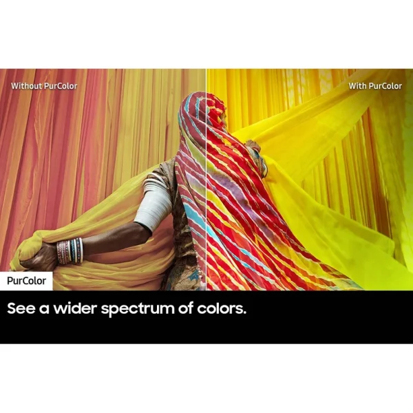 Samsung 43 Crystal 4K UHD Smart 2023 TV CU7000 series with Motion Xcelerator & PurColor + 2 YR Accidental Warranty - Image 3