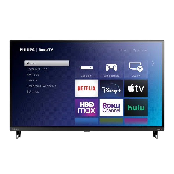 Philips 32 Class HD (720P) Smart Roku Borderless LED TV (32PFL6452/F7) (New)