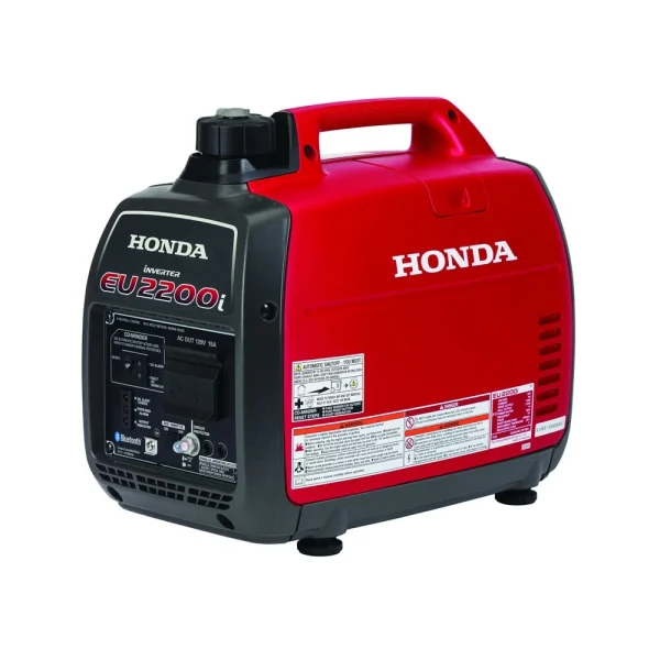 Honda 2200-Watt Remote Stop/Recoil Start Bluetooth Super Quiet Gasoline Powered Inverter Generator with Advanced CO Shutdown - Image 3