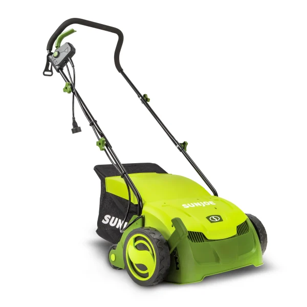 Sun Joe Electric 12.6-inch Lawn Dethatcher + Scarifier W/ Collection Bag, 12-Amp - Image 5