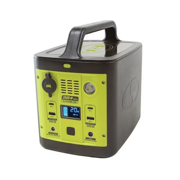 Sun Joe PPG400 384Wh 6-Amp Portable Power Generator with Outlets and USB Ports - Image 3