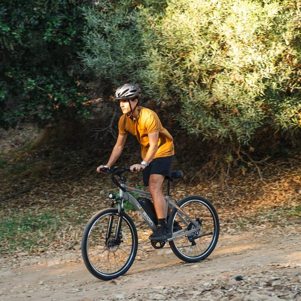 Jasion EB5 Plus Electric Bike for Adults 500W Motor 45 Miles 20.5MPH 480WH Removable Battery Commuting Electric Mountain Bike 27.5'' Tires Front Fork Suspension 7-Speed Interstellar Gray - Image 2