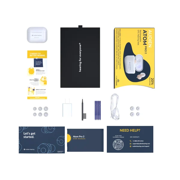 Audien Hearing Atom Pro 2 OTC Hearing Aid - Image 6