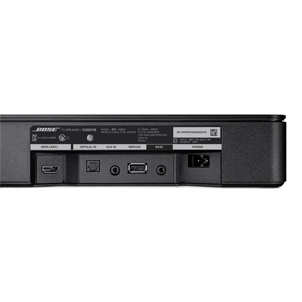 Bose TV Speaker Surround Sound Wireless Bluetooth Soundbar for TV, Black - Image 3