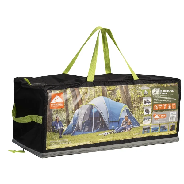 Ozark Trail 10-Person Modified Dome Tent with Screen Porch - Image 5