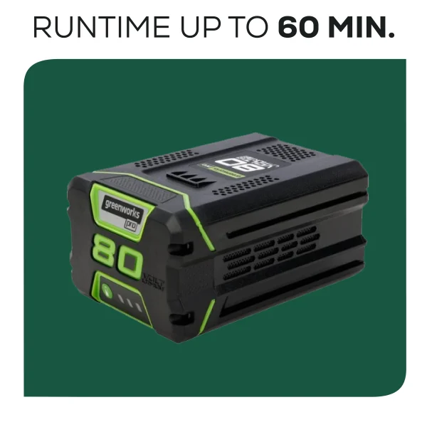 Greenworks 80V 21 Self Propelled Mower 5Ah Battery & Charger 2502402NV? - Image 11