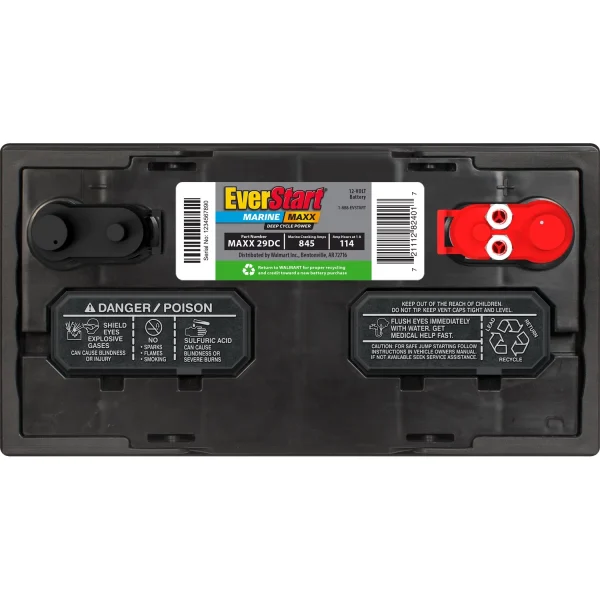 EverStart Maxx Marine Battery, Group Size 29DC 12 Volt, 845 CCA - Image 6